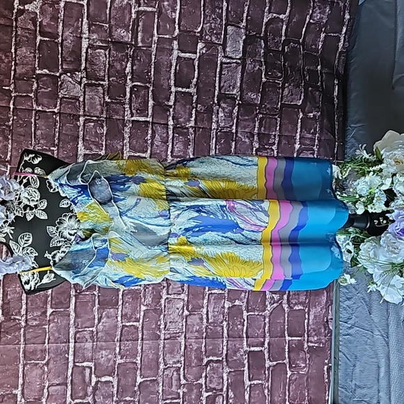 Lilly Rose Dresses & Skirts - Lilly Rose Floral Fully Lined Sundress with adjustable straps. Size XL